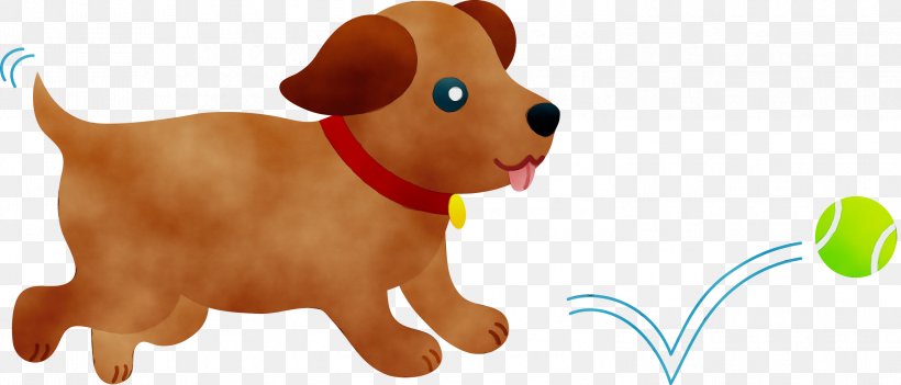 Dog Dog Breed Puppy Cartoon Animal Figure, PNG, 2999x1286px, Watercolor, Animal Figure, Animation, Cartoon, Dog Download Free