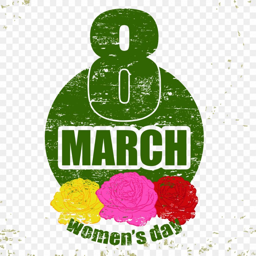 International Womens Day Poster Woman March 8, PNG, 2604x2604px, International Womens Day, Brand, Flower, Fruit, Grass Download Free