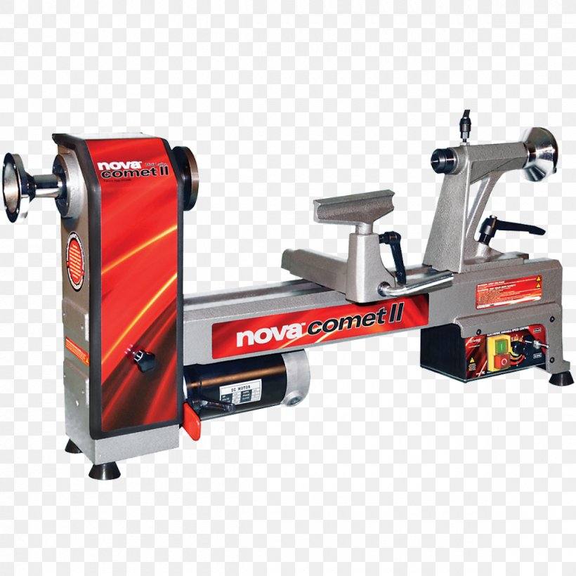 NOVA 46300 Comet II Variable Speed Mini Lathe 2013 Edition 12Inch X 1 Woodturning Woodworking Tool, PNG, 1200x1200px, Lathe, Adjustablespeed Drive, Chuck, Hardware, Machine Download Free