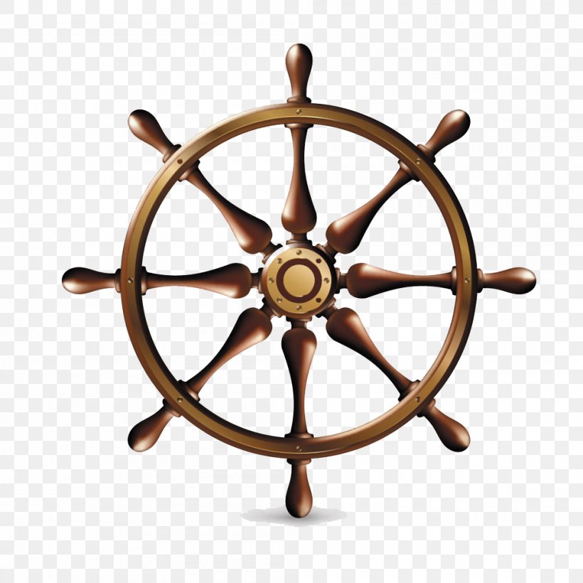Ship's Wheel Helmsman, PNG, 1000x1000px, Ship S Wheel, Anchor, Boat, Brass, Helmsman Download Free