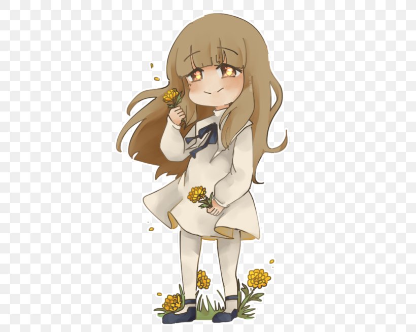 Deemo Cytus Fan Art Illustration, PNG, 500x655px, Watercolor, Cartoon, Flower, Frame, Heart Download Free