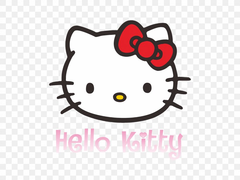 Hello Kitty Vector Graphics Clip Art Image, PNG, 1600x1200px, Hello Kitty, Cartoon, Drawing, Emoticon, Line Art Download Free