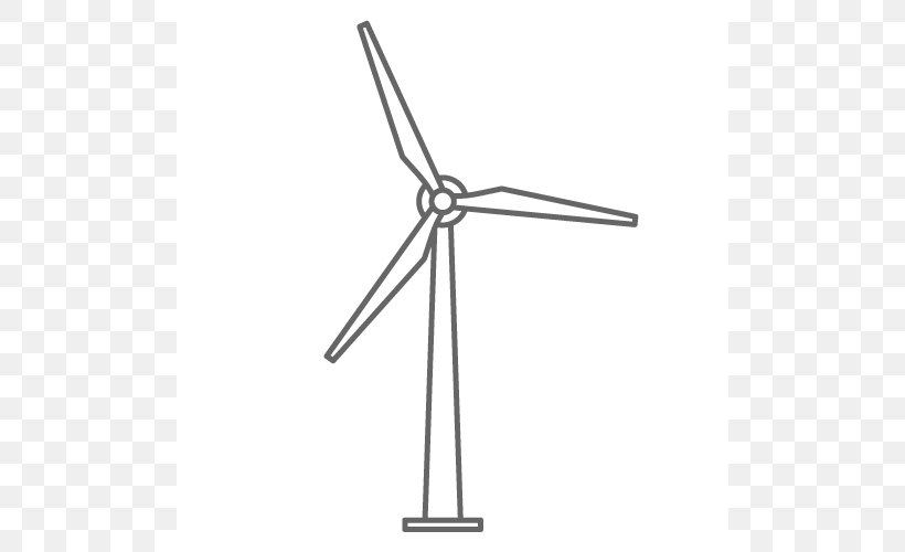Wind Farm Wind Turbine Wind Power Clip Art, PNG, 500x500px, Wind Farm, Coloring Book, Electric Generator, Energy, Farm Download Free