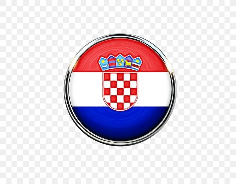 Croatia-flag 1-25mm button badge pin 