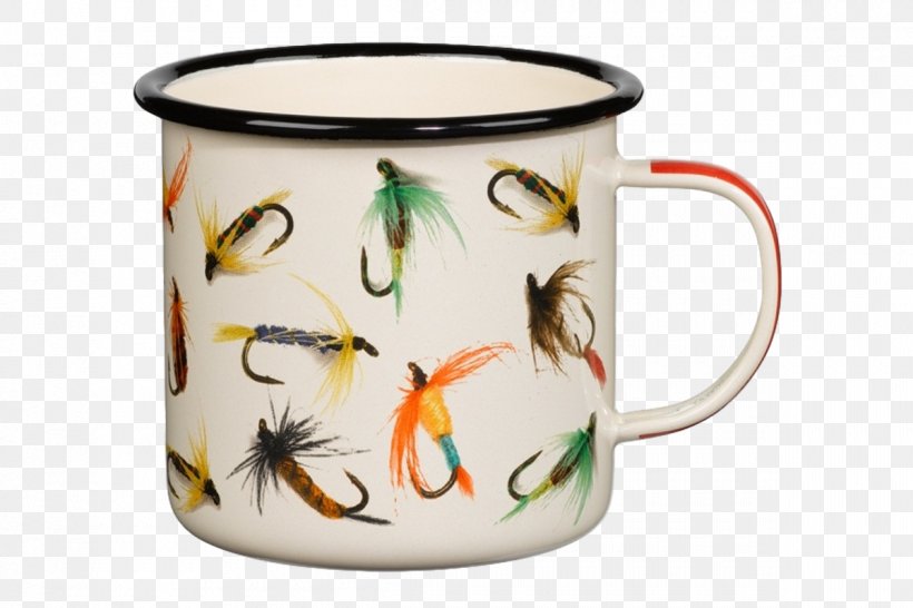 Mug Fly Fishing Coffee Cup Fish Hook Vitreous Enamel, PNG, 1200x800px, Mug, Artificial Fly, Camping, Ceramic, Coffee Cup Download Free