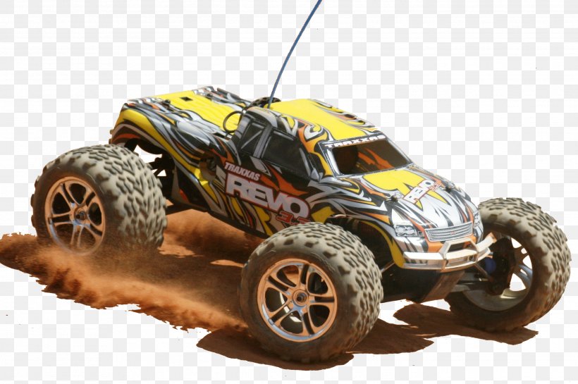 Radio-controlled Car Traxxas Radio Control Monster Truck, PNG, 2691x1791px, Car, Auto Racing, Automodelismo, Automotive Exterior, Automotive Tire Download Free