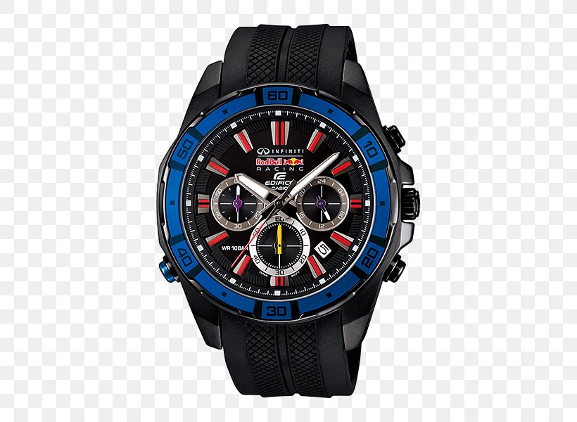 Red Bull Racing Casio Edifice Watch, PNG, 500x600px, Red Bull Racing, Brand, Business, Casio, Casio Edifice Download Free