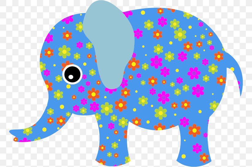 Elephant Flower Clip Art, PNG, 762x544px, Elephant, Area, Cuteness, Elephants And Mammoths, Floral Design Download Free