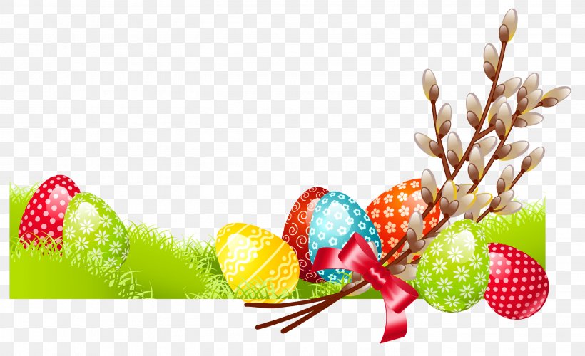 Easter Happiness Greeting Wish, PNG, 2933x1790px, Easter Bunny, Easter, Easter Basket, Easter Egg, Easter Postcard Download Free