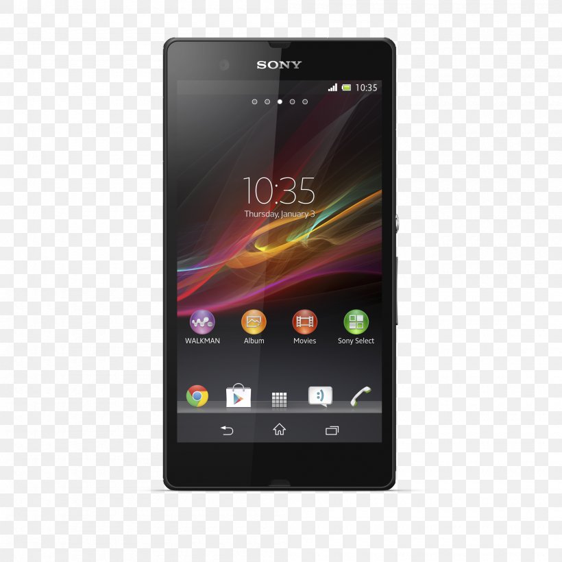 Sony Xperia Z1 Sony Xperia ZL Sony Mobile 4G, PNG, 2000x2000px, Sony Xperia Z, Cellular Network, Communication Device, Electronic Device, Feature Phone Download Free