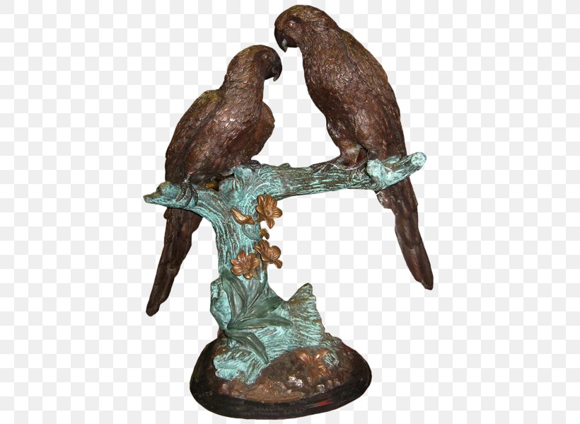 Bronze Sculpture Parrot Marble Sculpture Statue, PNG, 600x599px, Bronze Sculpture, Art, Beak, Bronze, Fauna Download Free