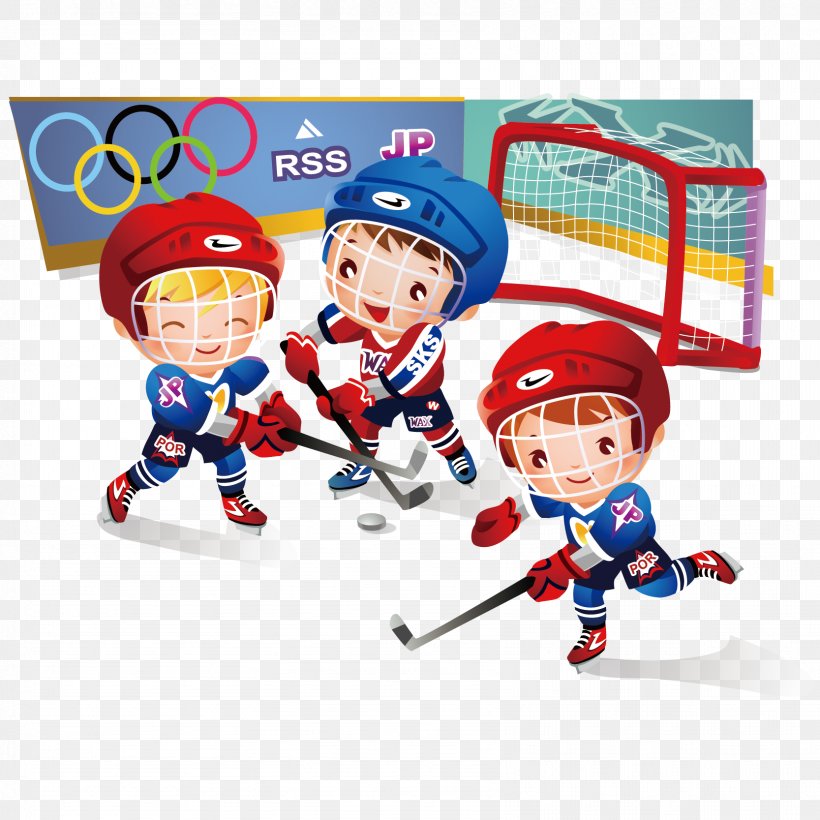 Ice Hockey At The Olympic Games Cartoon Clip Art, PNG, 1667x1667px, Ice Hockey At The Olympic Games, Area, Cartoon, Child, Fictional Character Download Free