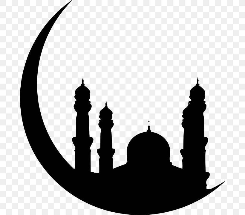Ramadan Fasting In Islam Muslim Eid Al-Fitr, PNG, 686x720px, Ramadan, Black And White, Eid Alfitr, Eid Mubarak, Fasting Download Free