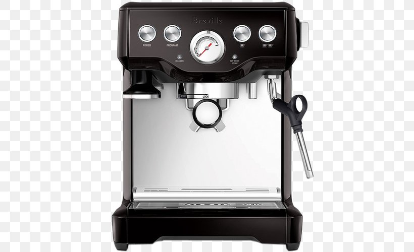 Coffee Espresso Machines Breville Infuser BES840XL, PNG, 500x500px, Coffee, Barista, Breville, Breville Dual Boiler Bes920xl, Coffeemaker Download Free