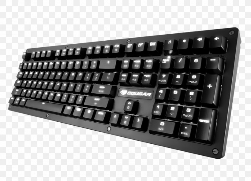 Computer Keyboard Cougar Computer Mouse Corsair Gaming STRAFE, PNG, 900x650px, Computer Keyboard, Backlight, Cherry, Computer, Computer Component Download Free