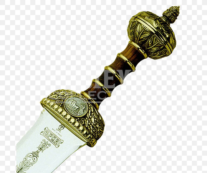 Dagger Ancient Rome Sword Gladius Weapon, PNG, 689x689px, Dagger, Ancient Rome, Body Armor, Brass, Cavalry Download Free