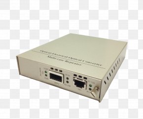 Fiber Optics - 10 Gigabit Ethernet Ethernet Hub Fast Ethernet Fiber Media Converter PNG