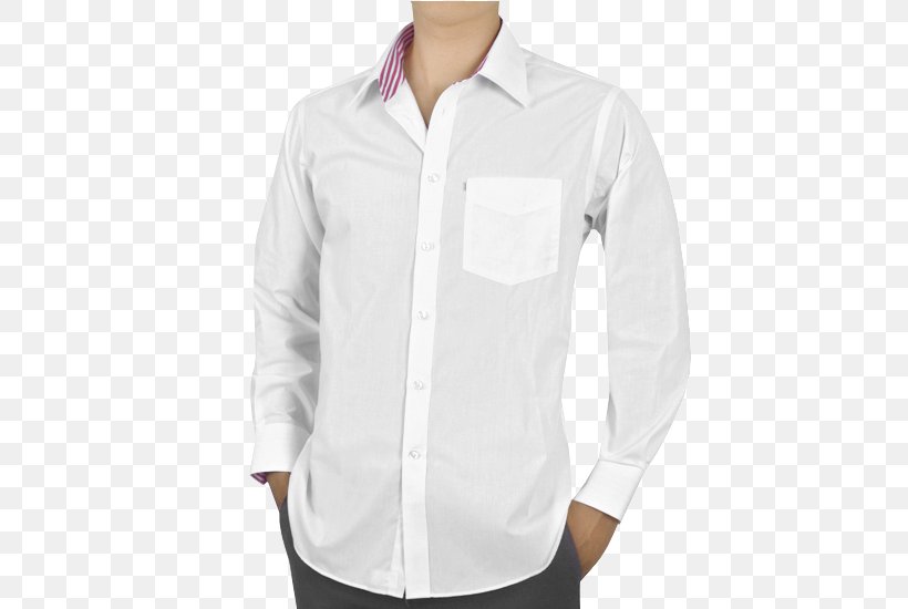 Dress Shirt T-shirt White Jacket, PNG, 500x550px, Dress Shirt, Bag, Button, Clothing, Coat Download Free