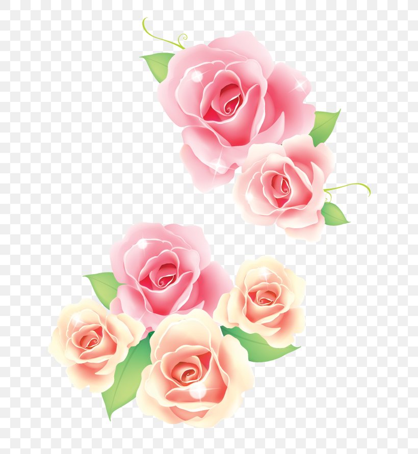 Rose Clip Art Pink Flowers, PNG, 700x891px, Rose, Artificial Flower, Borders And Frames, Cut Flowers, Floral Design Download Free