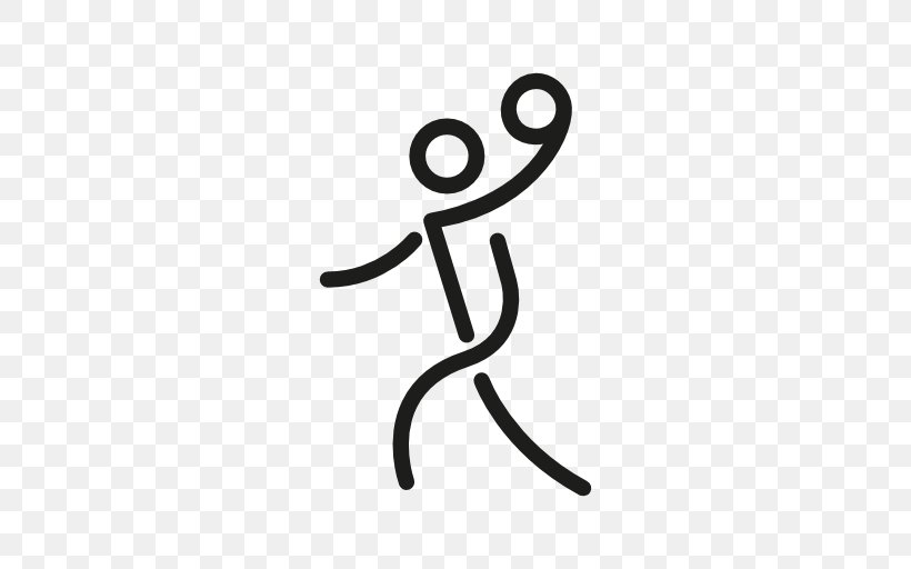 Stick Figure Ball Throwing Sports, PNG, 512x512px, Stick Figure, Ball, Black And White, Body Jewelry, Logo Download Free