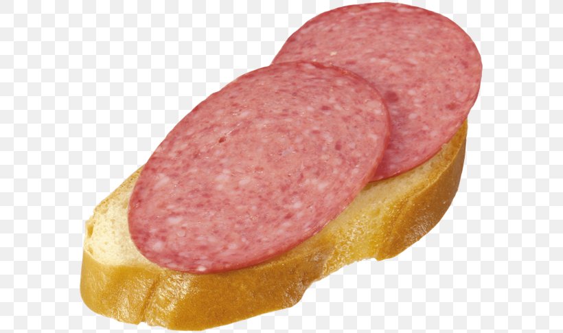 Butterbrot Hamburger Genoa Salami Sausage, PNG, 600x485px, Butterbrot, Animal Source Foods, Back Bacon, Bologna Sausage, Braunschweiger Download Free