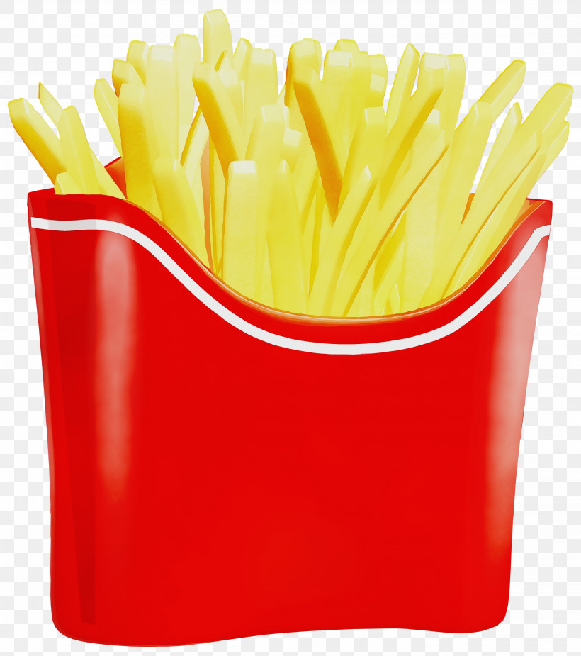 French Fries, PNG, 2657x3000px, Watercolor, Crisps, Fast Food, French Fries, Mcdonalds Download Free