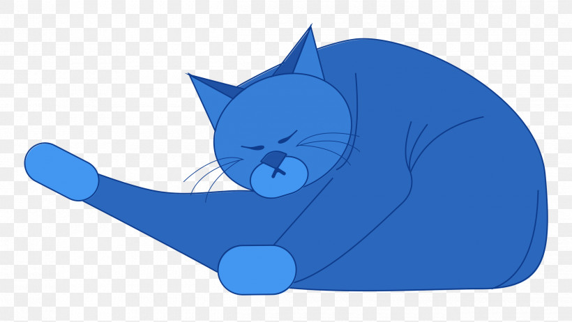 Cat Kitten Cobalt Blue / M Electric Blue M Electric Blue M, PNG, 2500x1411px, Cartoon Cat, Cartoon, Cat, Cute Cat, Electric Blue M Download Free