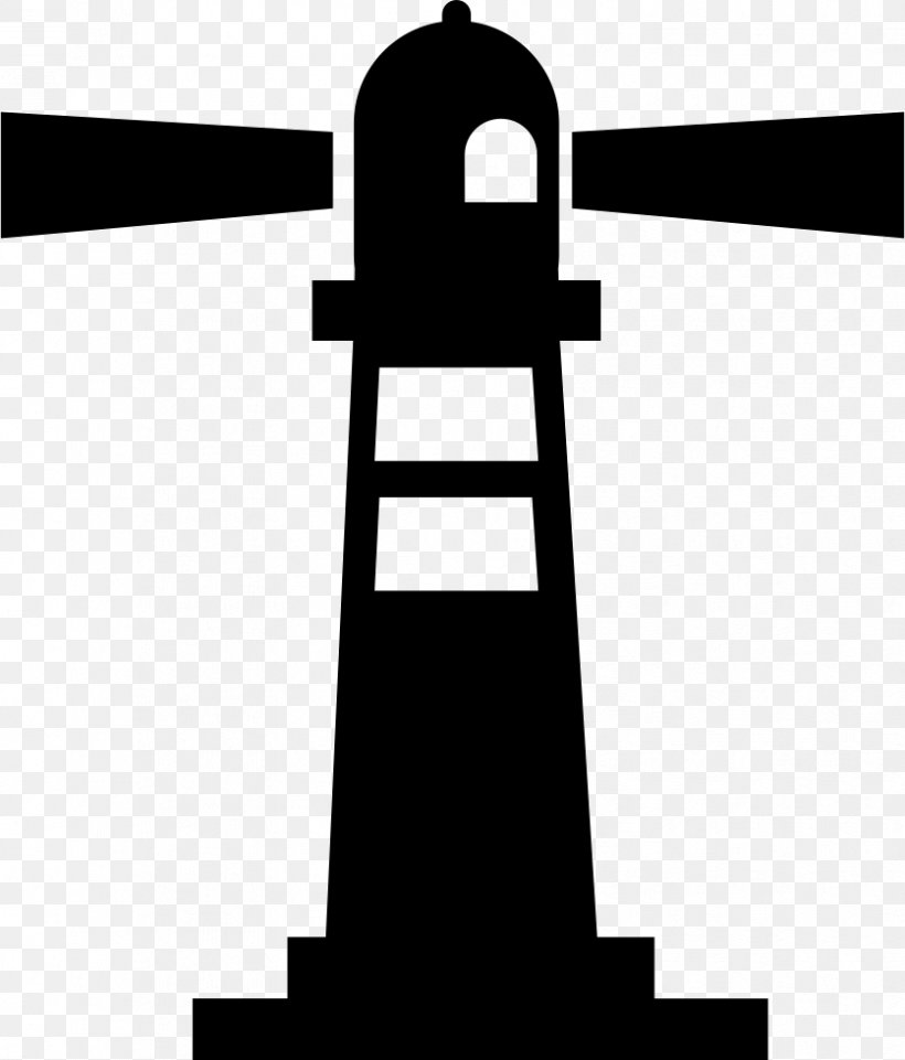 Icon Design Light Clip Art, PNG, 836x980px, Icon Design, Artwork, Black And White, Light, Lighthouse Download Free