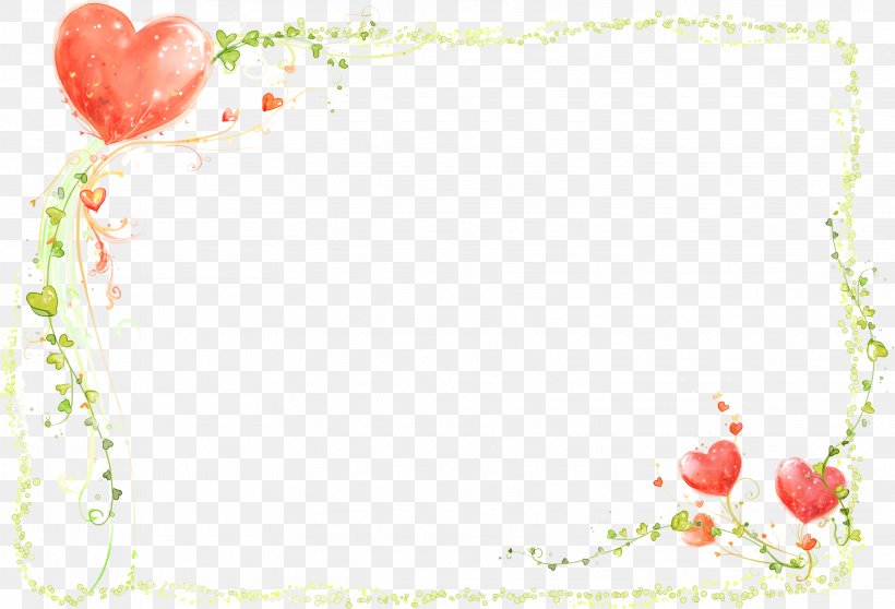 Heart Valentines Day Motif, PNG, 3227x2199px, Heart, Area, Cartoon, Flower, Green Download Free