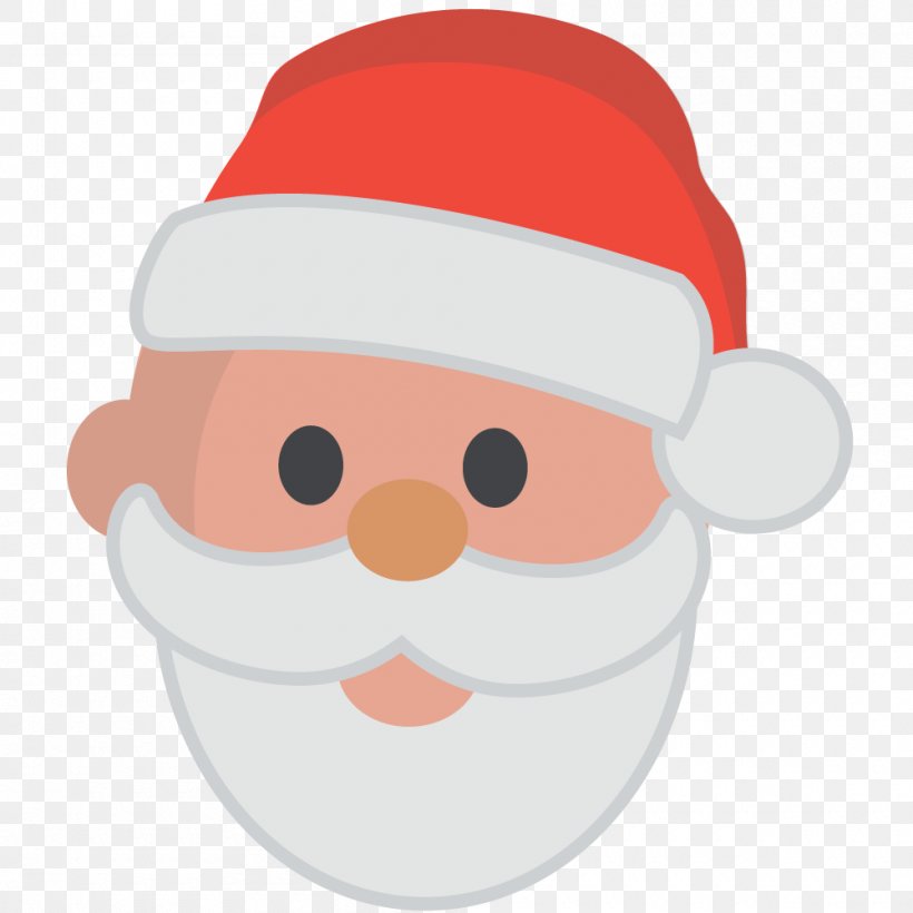 Santa Claus Smiley Christmas Clip Art, PNG, 1000x1000px, Santa Claus, Blog, Christmas, Christmas Card, Christmas Ornament Download Free