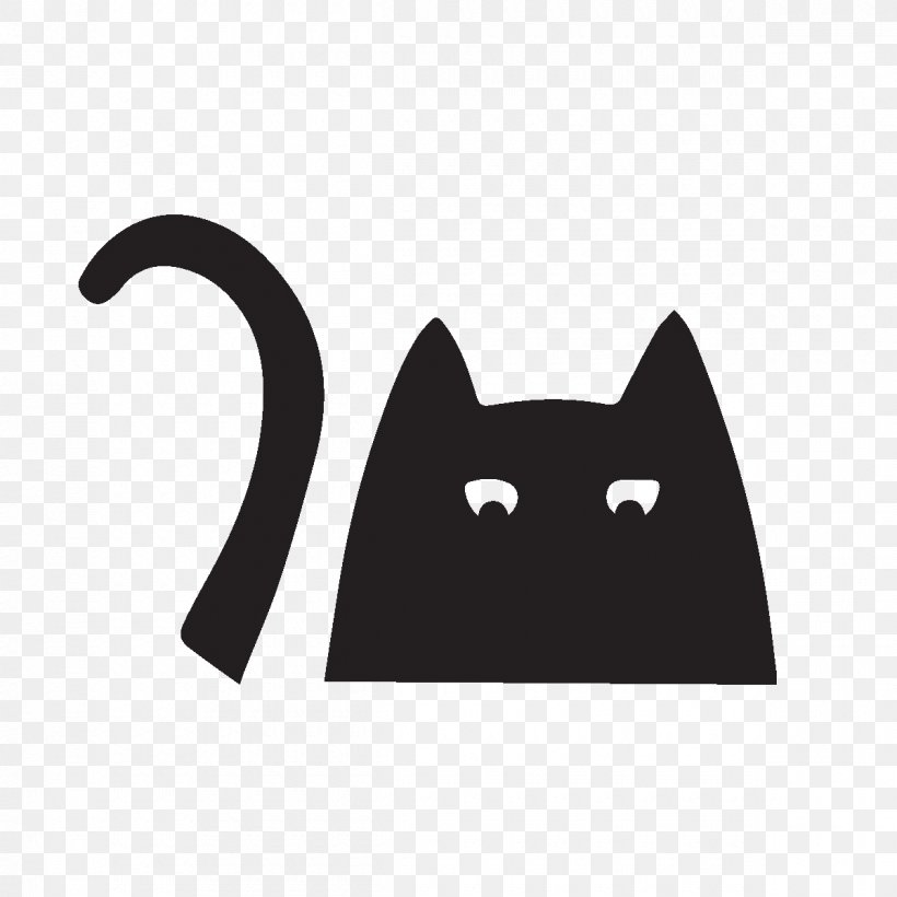 Whiskers Cat Logo Brand Product Design, PNG, 1200x1200px, Whiskers, Black, Black And White, Black Cat, Black M Download Free