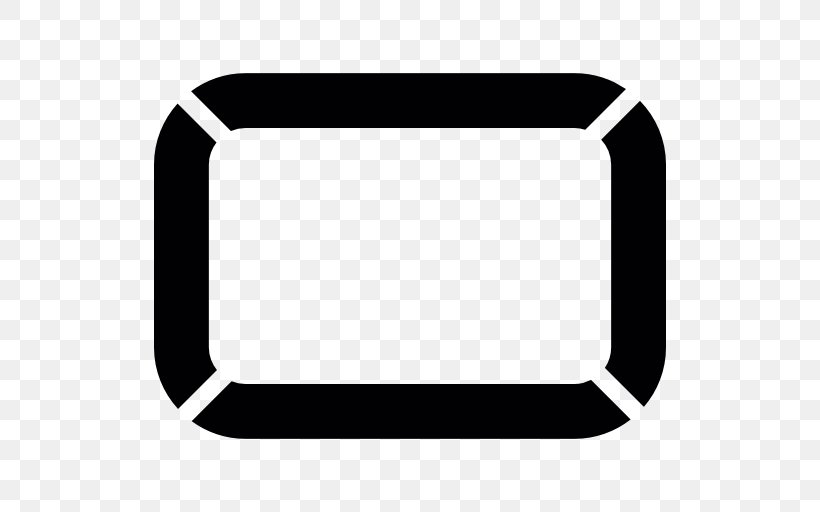 Rectangle Shape Download, PNG, 512x512px, Rectangle, Area, Black, Black And White, Button Download Free
