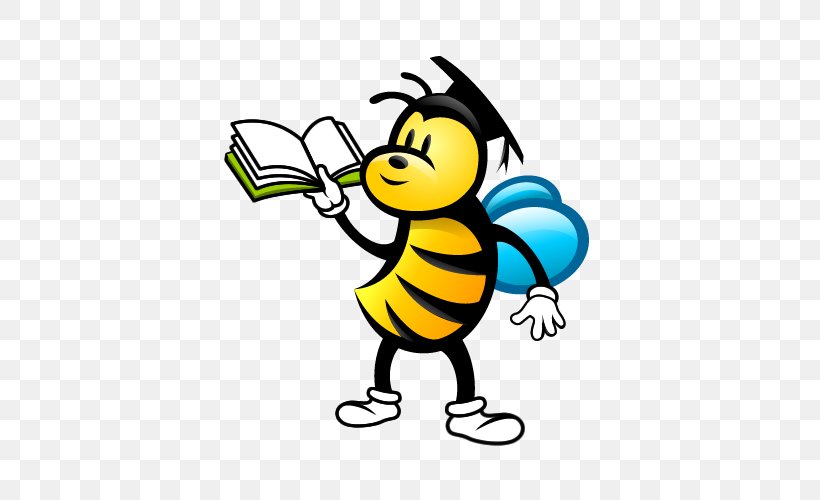 Honey Bee Busy Bee Cafe Bumblebee Clip Art, PNG, 500x500px, Honey Bee, Animal, Artwork, Beak, Bee Download Free