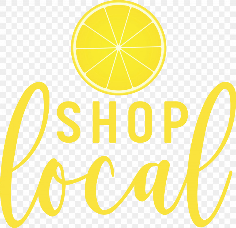 Logo Yellow Lemon Line Fruit, PNG, 3000x2903px, Shop Local, Fruit, Geometry, Happiness, Lemon Download Free