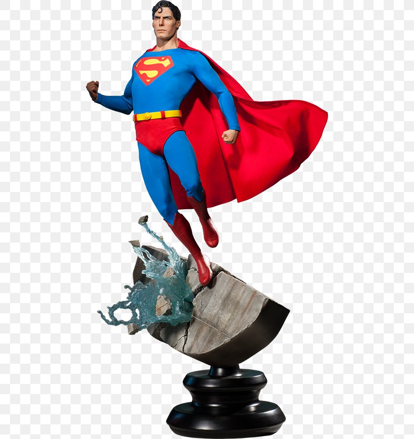 Superman Batman Action & Toy Figures Sideshow Collectibles DC Comics, PNG, 480x869px, Superman, Action Toy Figures, Batman, Christopher Reeve, Comics Download Free