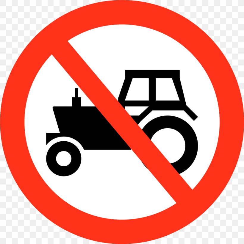 Traffic Sign Tractor Safety Vehicle, PNG, 1024x1024px, Traffic Sign, Area, Bicycle, Brand, Logo Download Free