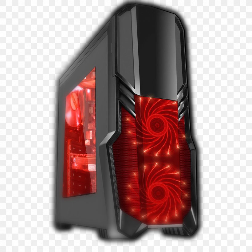 Computer Cases & Housings Power Supply Unit Gaming Computer Personal Computer Desktop Computers, PNG, 1200x1200px, Computer Cases Housings, Atx, Automotive Lighting, Automotive Tail Brake Light, Computer Download Free