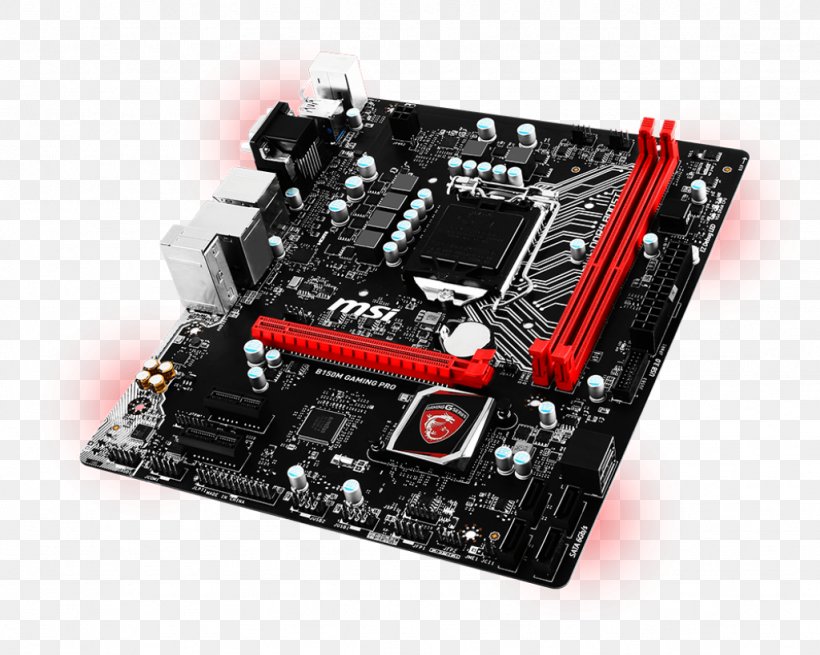 Intel LGA 1151 MSI H110M GAMING Motherboard, PNG, 1024x819px, Intel, Atx, Computer, Computer Component, Computer Cooling Download Free