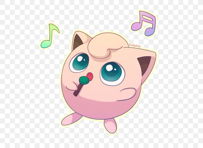 Pikachu Jigglypuff Igglybuff Pokémon Wigglytuff, PNG, 600x600px, Watercolor, Cartoon, Flower, Frame, Heart Download Free