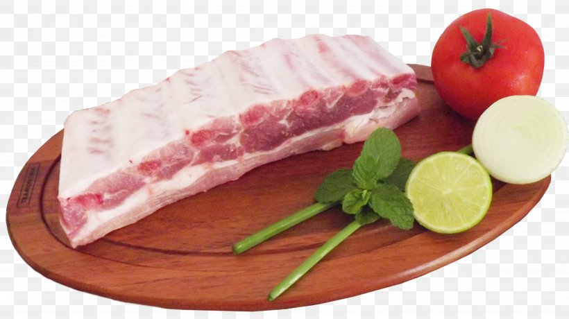 Spare Ribs Domestic Pig Pork Meat, PNG, 3669x2061px, Spare Ribs, Animal Fat, Back Bacon, Bacon, Bayonne Ham Download Free