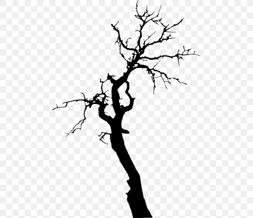 Twig Silhouette Tree Branch Drawing, PNG, 481x707px, Twig, Black And White, Branch, Death, Drawing Download Free