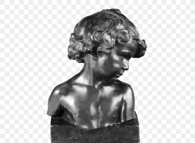 Bronze Sculpture Bust Work Of Art, PNG, 500x599px, Sculpture, Art, Artwork, Black And White, Bronze Download Free