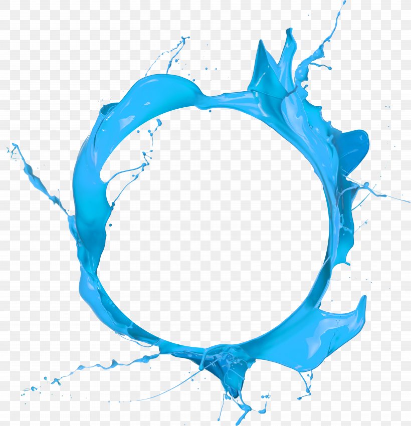 Circle Paint Blue Clip Art, PNG, 7069x7329px, Paint, Aqua, Azure, Blue, Color Download Free