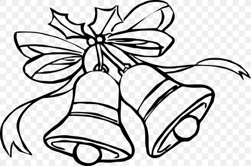 Coloring Book Christmas Jingle Bell Child, PNG, 983x649px, Coloring Book, Art, Artwork, Bell, Black Download Free
