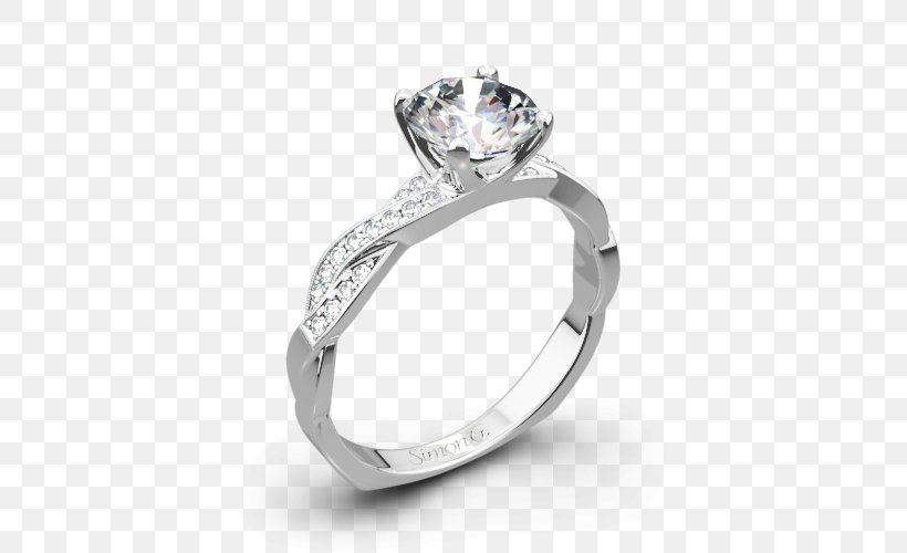 Diamond Engagement Ring Bezel Jewellery, PNG, 500x500px, Diamond, Bezel, Body Jewelry, Colored Gold, Diamond Cut Download Free