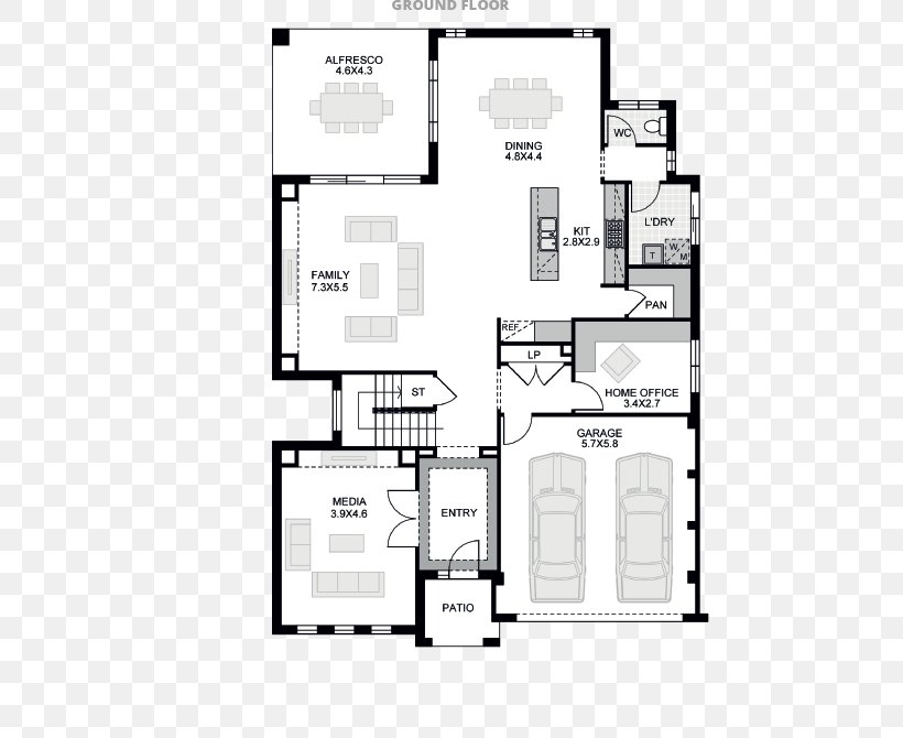 Floor Plan Brand, PNG, 540x670px, Floor Plan, Area, Black And White, Brand, Diagram Download Free