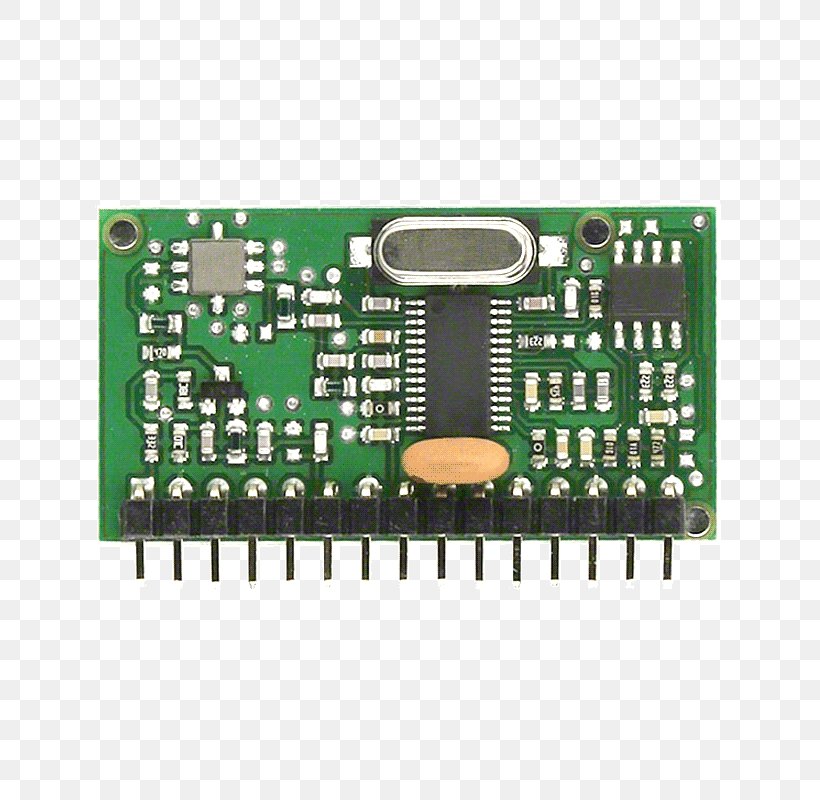 Microcontroller Funkmodul Electronics Electronic Engineering Electrical Engineering, PNG, 800x800px, Microcontroller, Circuit Component, Computer, Computer Data Storage, Computer Hardware Download Free