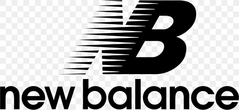 New Balance Logo ASICS Shoe, PNG, 917x426px, New Balance, Asics, Black And White, Brand, Logo Download Free