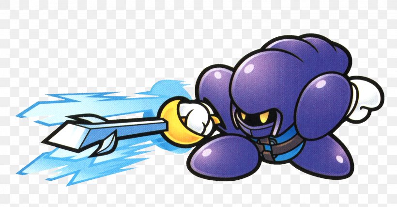 Meta Knight Kirby's Adventure Kirby Star Allies Blade Knight Kirby Super Star Ultra, PNG, 2276x1186px, Meta Knight, Blade Knight, Cartoon, Fictional Character, Flamebladed Sword Download Free