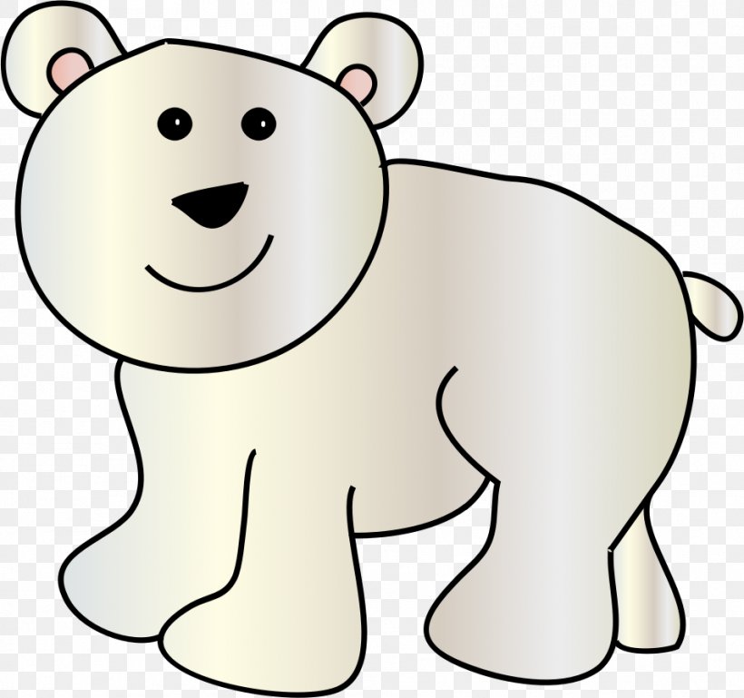 Baby Polar Bear Giant Panda Clip Art, PNG, 954x895px, Polar Bear, Animal Figure, Area, Art, Artwork Download Free